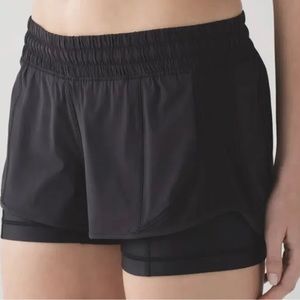 Lululemon Hotty hot shorts navy